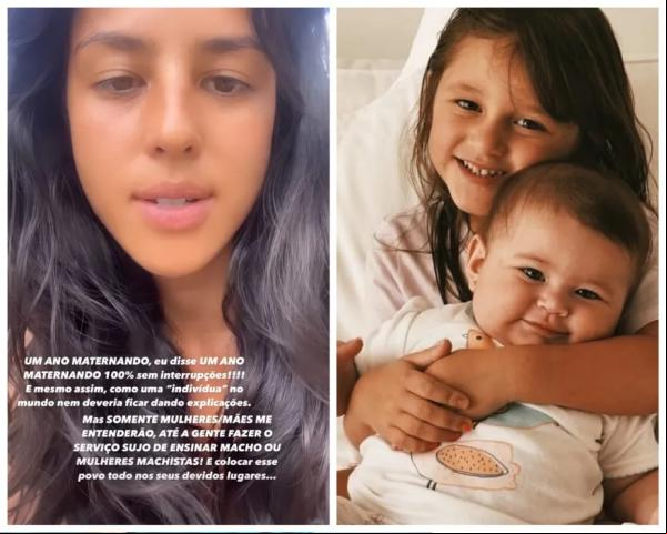 Yanna Lavigne rebate críticas após viagem sem filhas.(Imagem:Reprodução/Instagram )