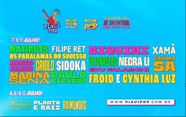 Edu Falaschi, Paulo Ricardo e Froid são confirmados no line-up do Piauí Pop.(Imagem:Divulgação)