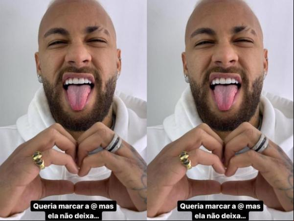 Neymar faz mistério sobre suposta namorada: