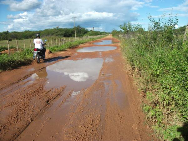 Vereador de Jatobá do PI denuncia que alunos correm risco em péssimas estradas(Imagem:Divulgação)