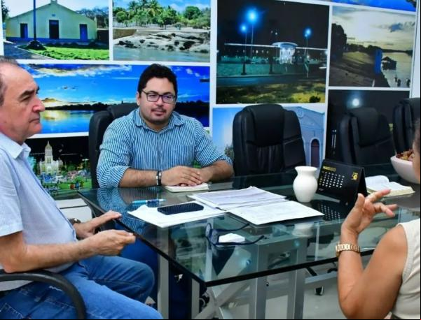 Cooargila e Prefeitura de Floriano oficializam parceria em visita com vereador Magno Weverson(Imagem:Reprodução/Instagram)