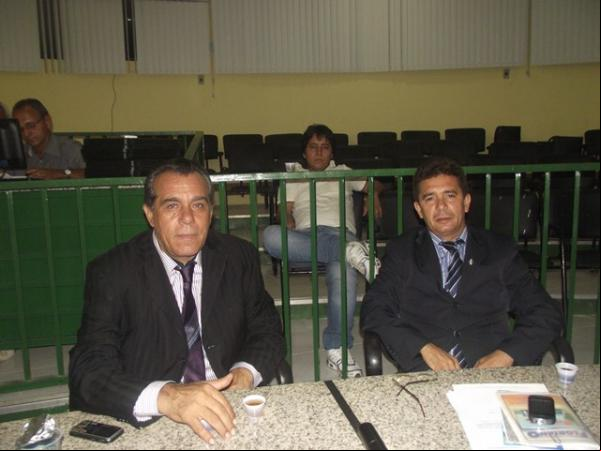 Vereadores: Everaldo Elvas e Miguel Vieira.(Imagem:FlorianoNews)