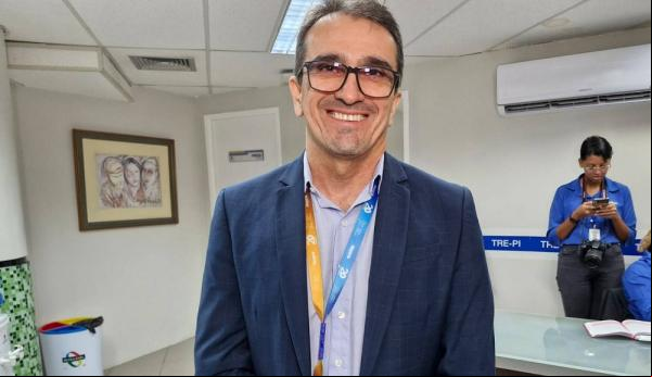 Joaquim Milhomem, gerente de Experiência do Cliente da Equatorial Piauí.(Imagem:Marcos Teixeira)