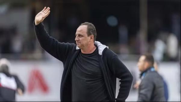 Rogério Ceni, do Bahia, antes do jogo contra o São Paulo.(Imagem:Anderson Lira)