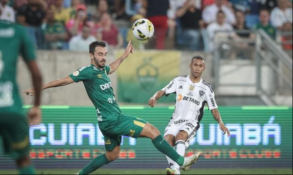 Alan Kardec e Gabriel Pirani, estreantes da noite, balançam as redes.(Imagem:Pedro Souza / Atlético/Direitos reservados)