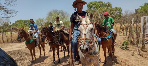Realizada a tradicional cavalgada do vaqueiro 2021(Imagem:FlorianoNews)
