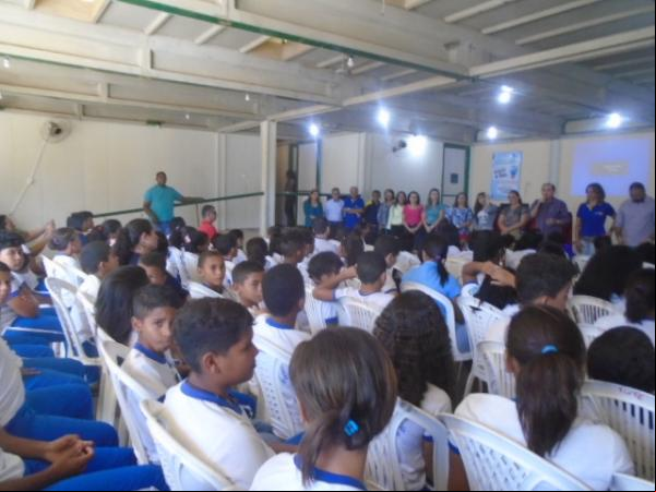 Projeto que visa o uso racional de água e energia elétrica contempla escolas da Rede Municipal.(Imagem:FlorianoNews)