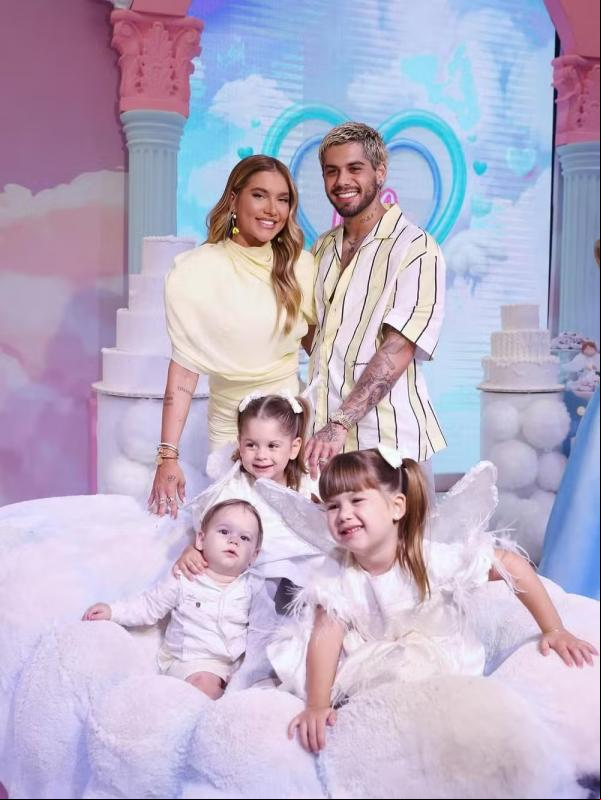 Virginia Fonseca e Zé Felipe celebram 4 anos de Maria Alice.(Imagem:Reprodução/Instagram )