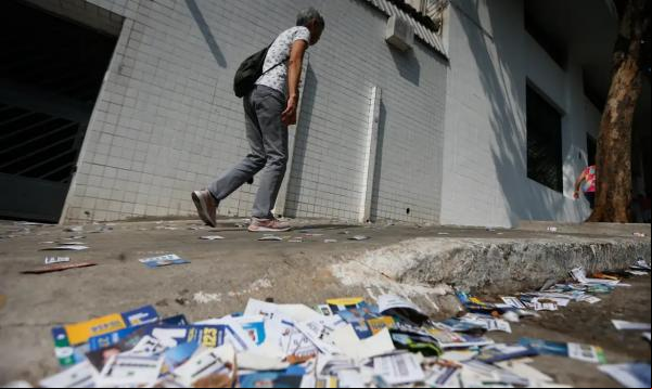 Primeiro turno teve 515 prisões por crimes eleitorais.(Imagem:PAULO PINTO/AGENCIA BRASIL)