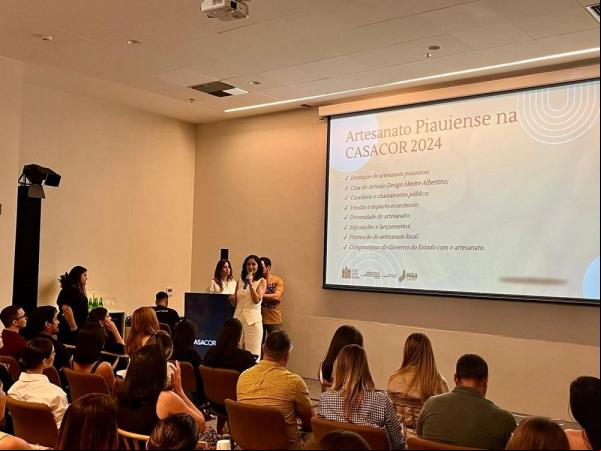 Governo do Estado reforça a importância do artesanato na CasaCor Piauí 2025.(Imagem:Divulgação)