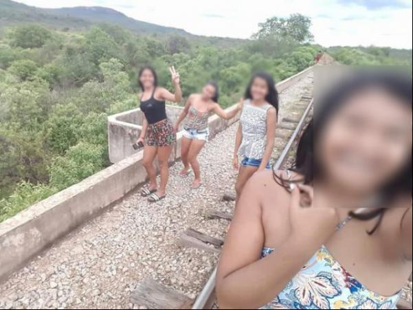 Jovem que caiu de ponte precisa de sangue para ar por cirurgia.(Imagem:Reprodução/Whats App)