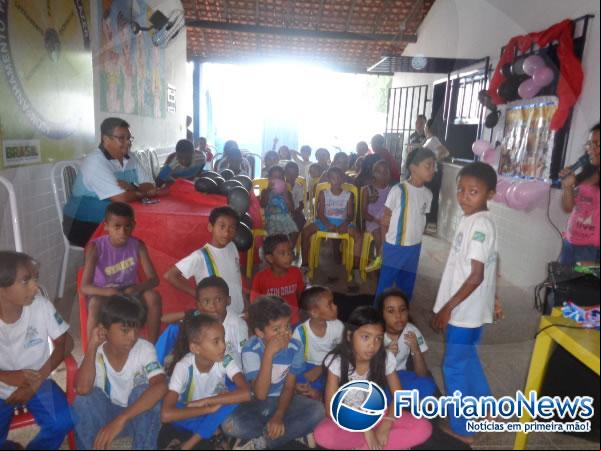 Dia da Consciência Negra é celebrado na Escola Municipal Binu Leão. (Imagem:FlorianoNews)