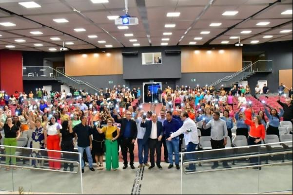 Educação de Floriano abre oficialmente a VII Jornada Pedagógica 2024(Imagem:Secom)
