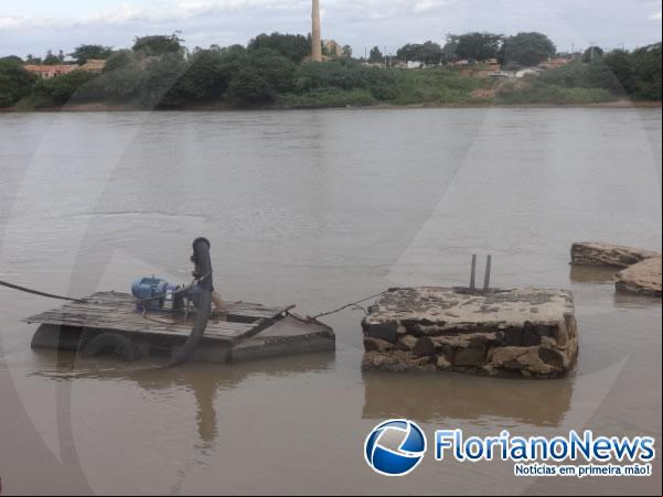 Realizada substituição de bomba de sucção por equipamento de maior vazão em Barão de Grajaú.(Imagem:FlorianoNews)