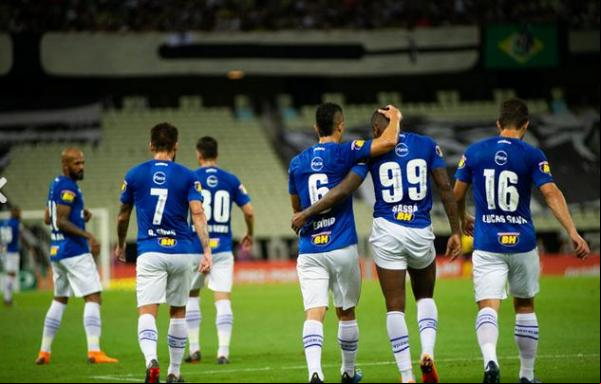 Cruzeiro atribui vice-liderança do Campeonato Brasileiro à força do elenco.(Imagem:Bruno Haddad)