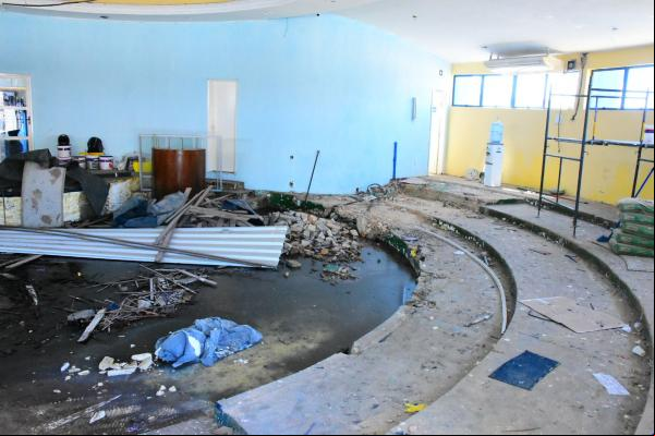Reforma no plenário da Câmara Municipal de Floriano deve ser concluída em agosto.(Imagem:CMF)