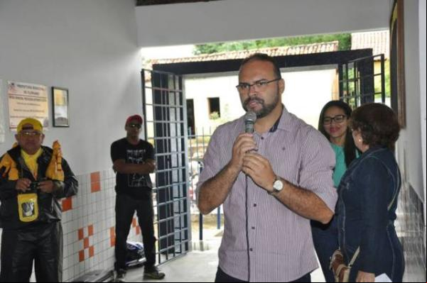 Joab Curvina, secretário de Educação.(Imagem:SECOM)