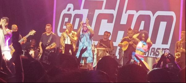 Grupo É o Tchan foi a segunda atração do Micarina com Feijão. (Imagem:Gilson Rocha)