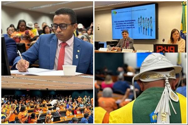 Francisco Costa luta pelo piso salarial dos agentes comunitários e de endemias em audiência pública.(Imagem:Reprodução/Instagram)