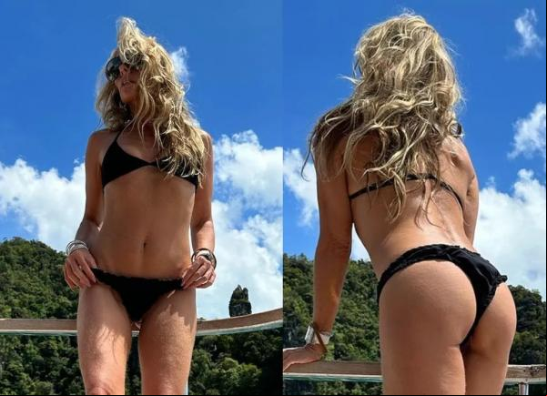  Na Tailândia, Adriane Galisteu abre álbum de fotos de eio em praia paradisíaca.(Imagem:Instagram )