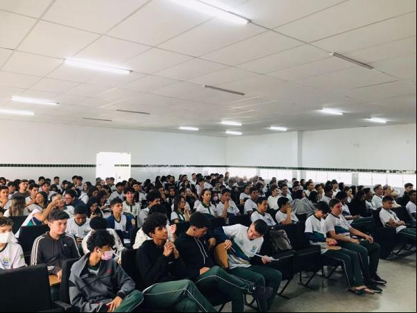 Detran promove palestras sobre educação no trânsito para quase mil alunos em quatro cidades.(Imagem:Divulgação)
