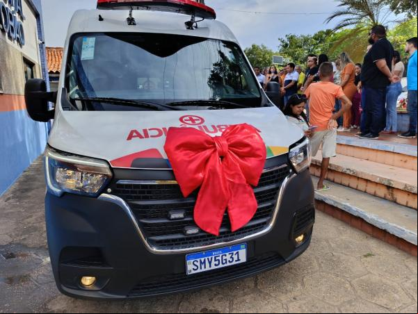 Barão de Grajaú conquista nova ambulância em apenas 120 dias de gestão.(Imagem:FlorianoNews)