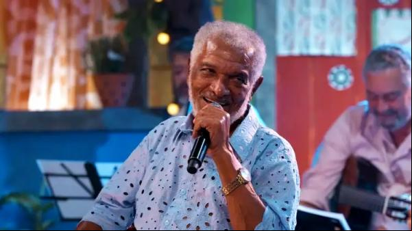 Rio de Janeiro (RJ), 09/01/2025 - Nelson Rufino e Teresa Cristina no programa Samba na Gamboa, da TV Brasil.(Imagem: TV Brasil/Divulgação)