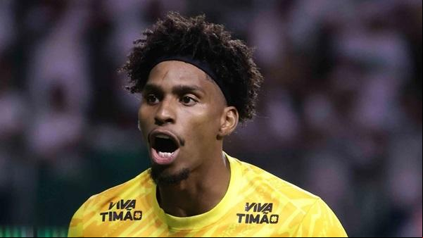 Revelado pelo Flamengo, Hugo Souza está no Corinthians(Imagem:GUSTAVO MOTTA)
