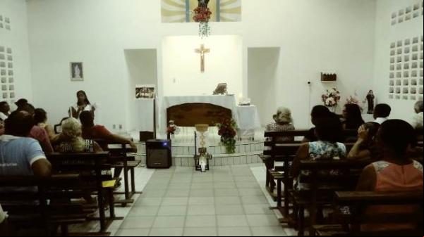 Igreja de Santa Rita realiza tríduo em preparação a ordenação presbiteral em Floriano.(Imagem:FlorianoNews)