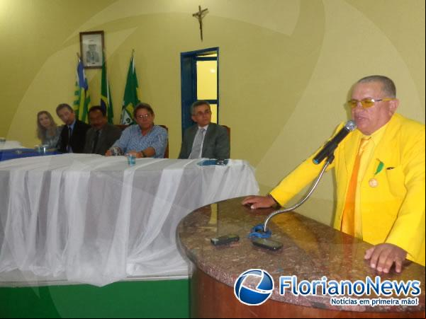 Medalha do Mérito Agrônomo Parentes é concedida ao Repórter Amarelinho e ao Prof. Luiz Paulo.(Imagem:FlorianoNews)