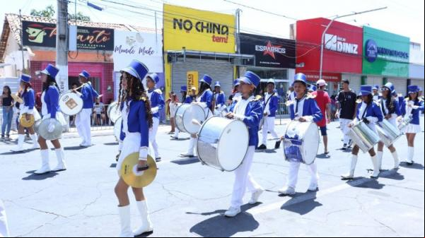 Floriano celebra Dia da Independência com Desfile Cívico.(Imagem:Divulgação)