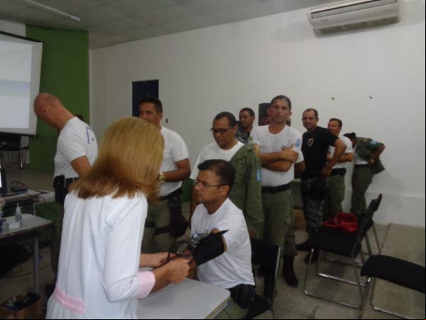 3º Batalhão de Floriano recebe equipe multidisciplinar do CAIS.(Imagem:FlorianoNews)