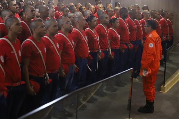 Comandante-geral diz este é o maior concurso já realizado na trajetória do Corpo de Bombeiros Militar do Piauí.(Imagem:Divulgação)