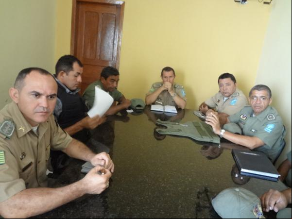 PM discute esquema de segurança das eleições 2012.(Imagem:FlorianoNews)