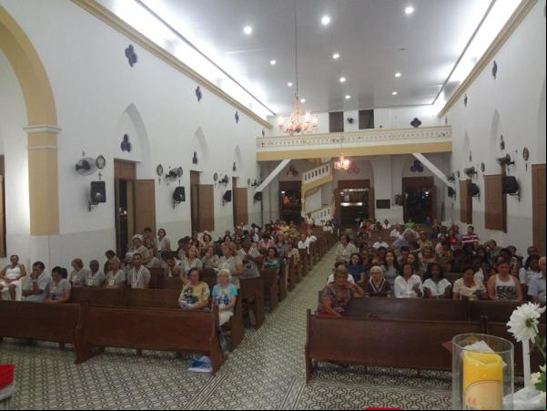 Procissão marcou encerramento dos festejos de Nossa Senhora do Carmo em Floriano.(Imagem:FlorianoNews)
