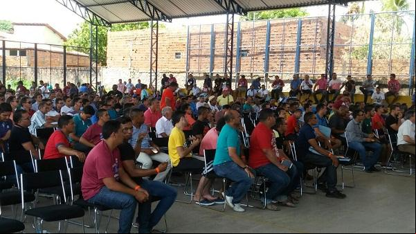 Floriano sedia 49º Congresso Missionário de Homens da Igreja Batista.(Imagem:Divulgação)