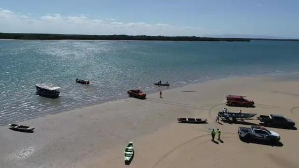 Semar faz buscas em praias do litoral piauiense por manchas de óleo.(Imagem:Divulgação/Semar)