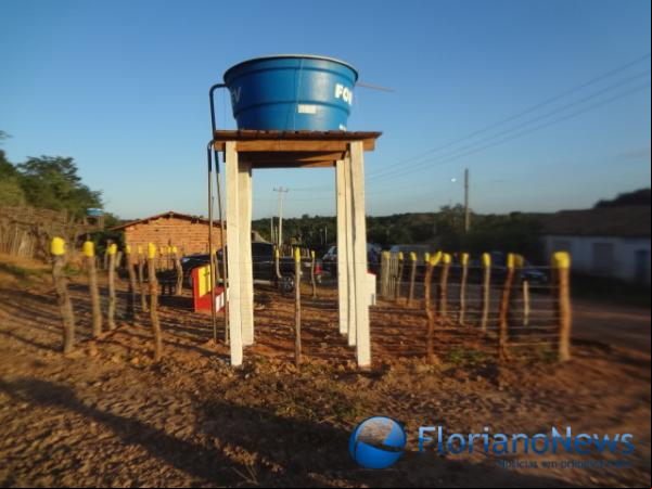 Inaugurado chafariz público na zona rural de Barão de Grajaú.(Imagem:FlorianoNews)