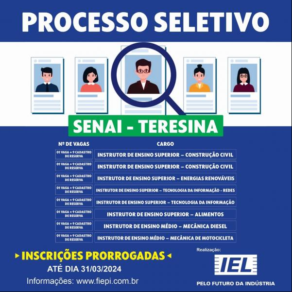 SENAI Teresina (Imagem:Divulgação)