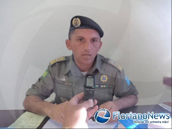 Major Inaldo Barros(Imagem:FlorianoNews)