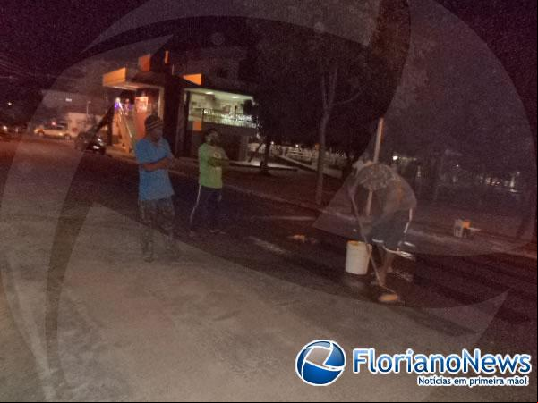 DETRAN intensifica operação de revitalização das faixas de pedestres com foco na segurança.(Imagem:FlorianoNews)