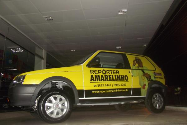 Repórter Amarelinho(Imagem:FlorianoNews)