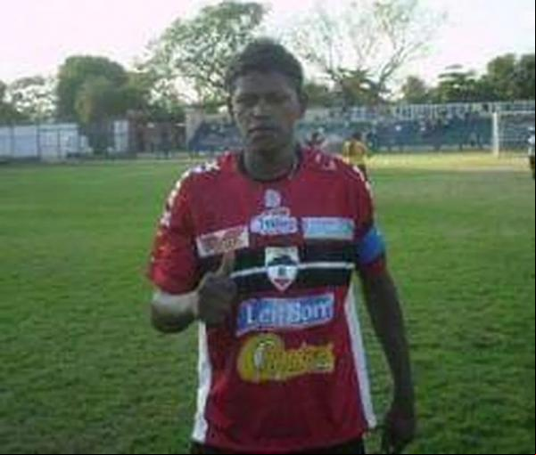 Índio, no começo da carreira no River-PI.(Imagem: Reprodução/Redes sociais )