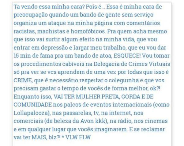 MC Carol(Imagem:Reprodução)