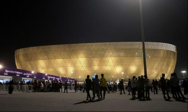 Arena com 80 mil assentos será palco da final do Mundial do Catar.(Imagem:REUTERS/Ibraheem Al Omari/Direitos reservados)