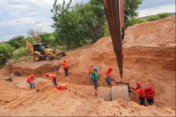 O investimento é no valor de R$ 18,5 milhões, com prazo de conclusão dos serviços previsto para agosto deste ano.(Imagem:Reprodução)