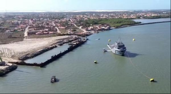 Porto de Luís Correia deve duplicar o PIB do estado, diz governo do Piauí.(Imagem:TV Clube)