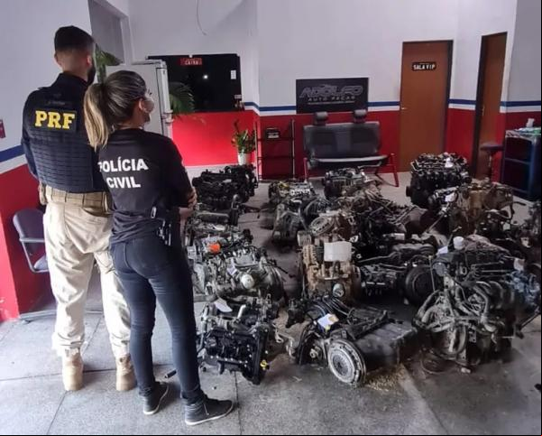 POLINTER prendeu 219 criminosos e restituiu cerca de 1.500 veículos em 2022(Imagem:Divulgação)