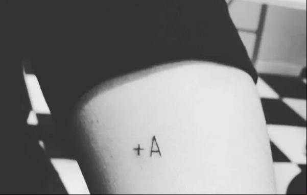 Detalhe da primeira tatuagem de Maisa.(Imagem:Reprodução/Instagram)