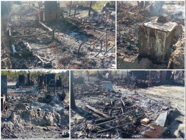 Criminosos ateiam fogo em casas no interior do Piauí.(Imagem:Portalr10)
